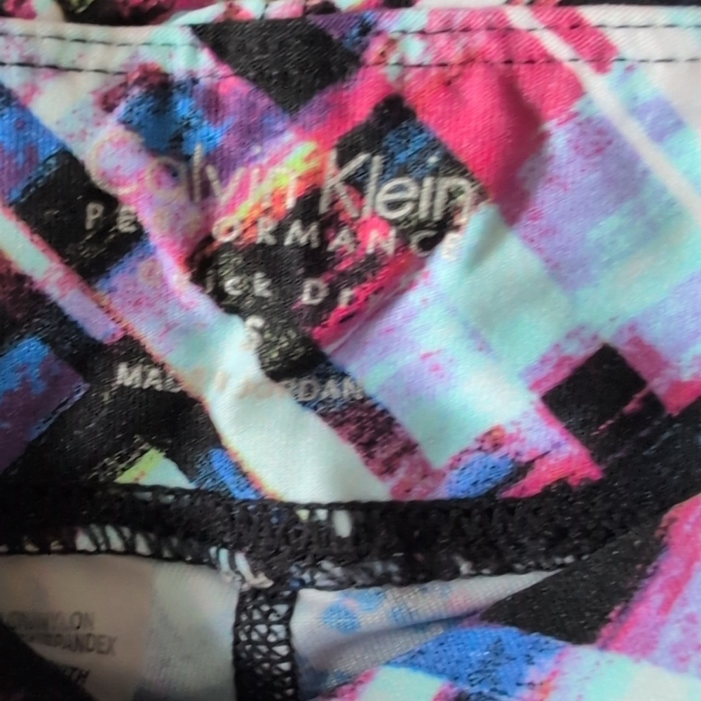 Calvin Klein Multicolor Patterned Leggings - Picture 5 of 6